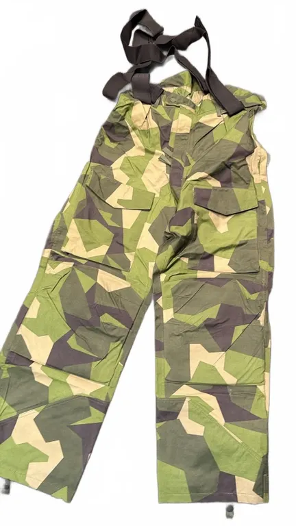 Swedish M90 Camouflage Military Overtrousers Size 180/85