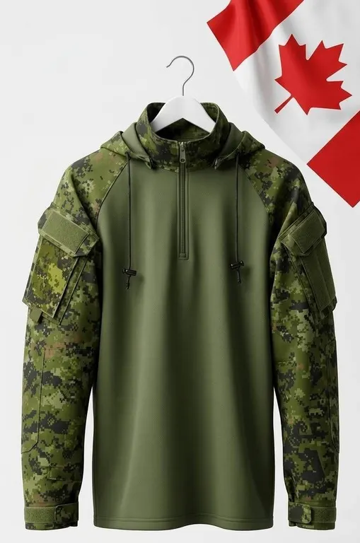 Canadian Armed Forces Digital Camo Tactical Hoodie