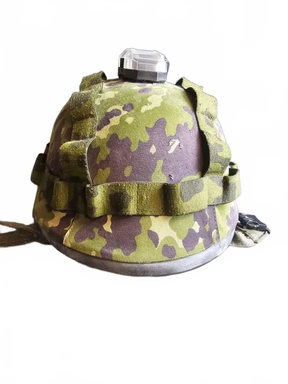 CGF Gallet Ballistic Helmet Medium With Camouflage Cover and Mount