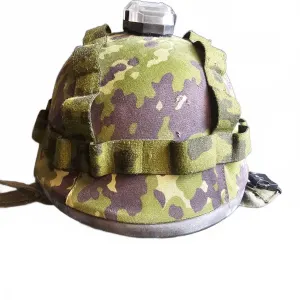 CGF Gallet Ballistic Helmet Medium With Camouflage Cover and Mount