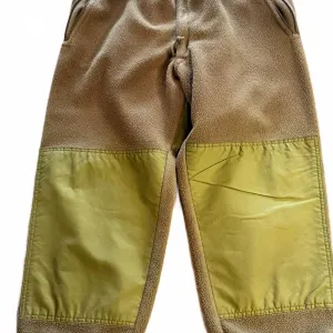 Canadian Military Surplus Polartec Fleece Pants Olive Green with Reinforced Knees
