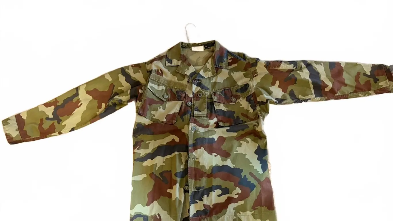 Hungarian M65 Camo Field Jacket Size 50 Military Issue
