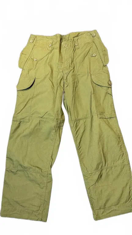 German Army Olive Cargo Pants Size Large 7036 Cotton Blend
