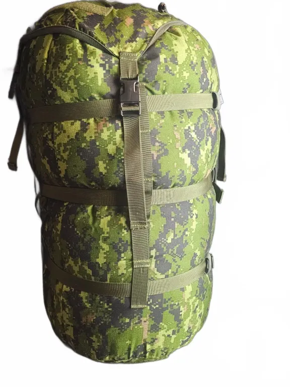 Canadian Forces Camo Sleeping Bag System with Digital Woodland Pattern