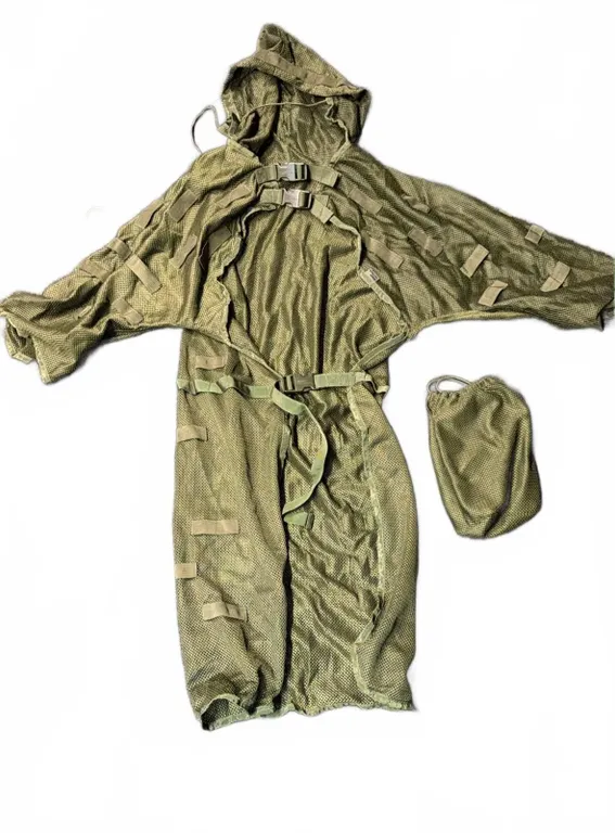 Helikon-Tex Helikon-Tactical Mesh Poncho Suit with Carry Bag, Olive Green