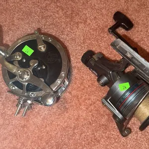Penn No. 49 Super Mariner and Daiwa SK4050 Fishing Reels