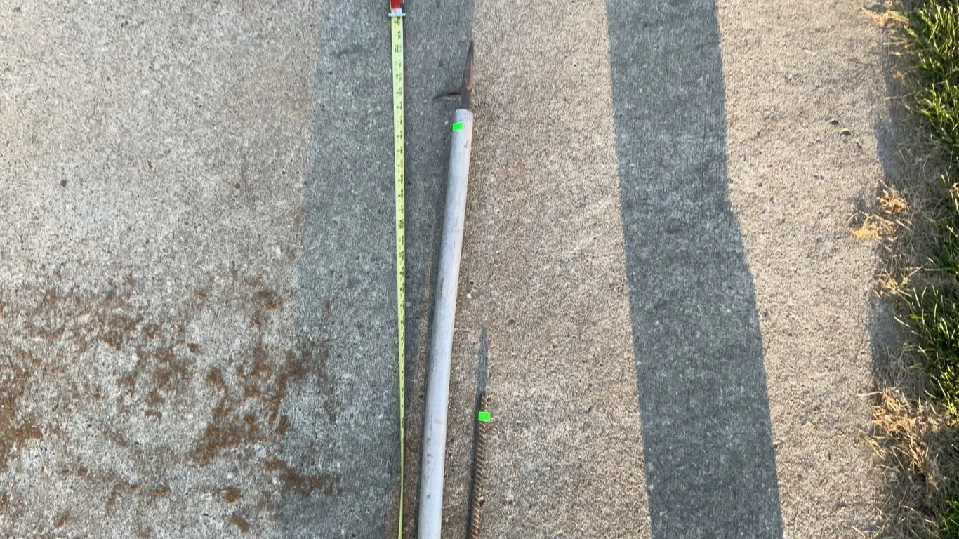14 Foot Gaff and 12 Foot Rebar