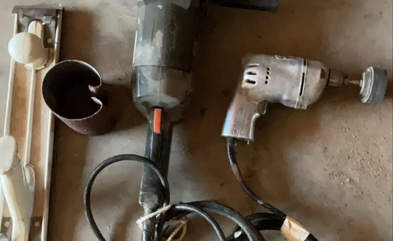 Black & Decker Professional Angle Grinder With Electric Drill and Sanding Tools