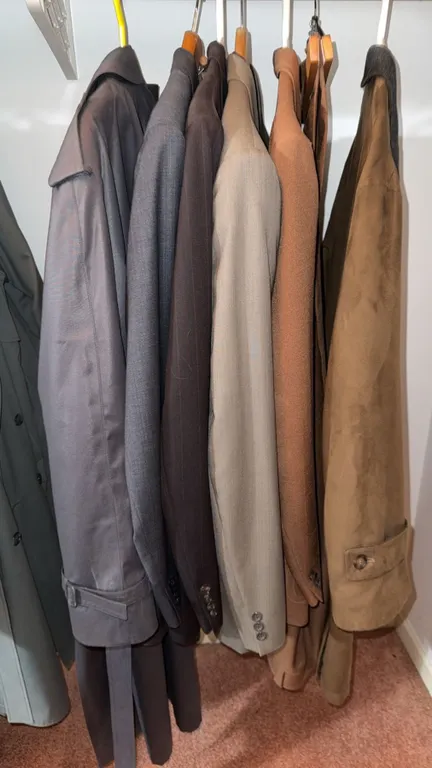 Men's Suits and Outerwear Lot, Mix of Brands Including Jones New York, Oakton, Tallia, Eaton