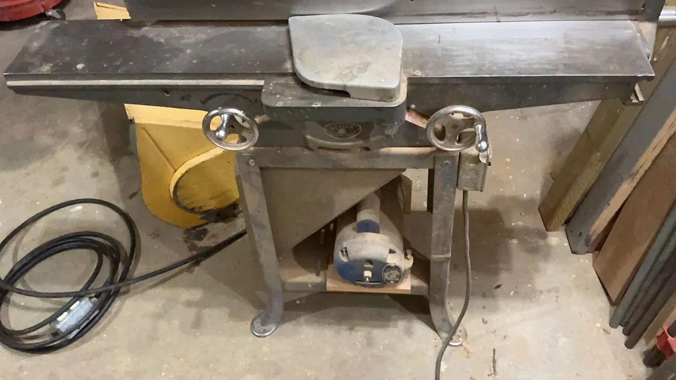 Rockwell Beaver Jointer With Wagner 3/4 HP Motor, Made in Canada