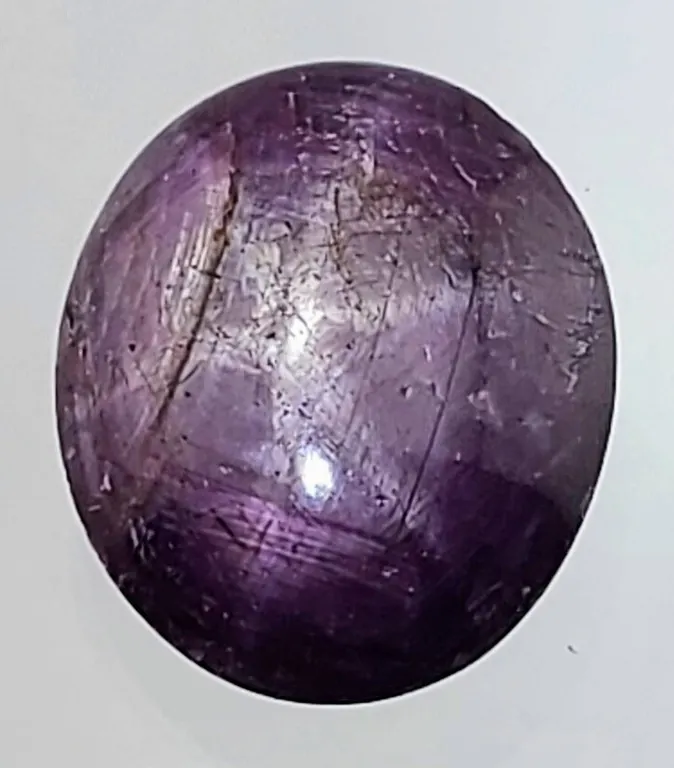 Star Garnet (33.6 ct, 21×11 mm)