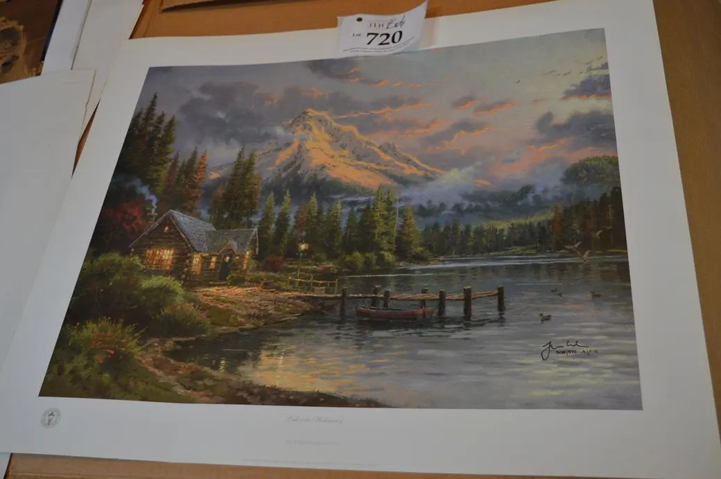 Title; Lakeside Hideaway (Not Framed)