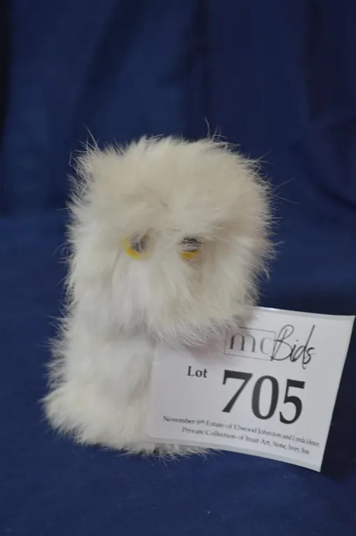 This Doll Is An Ukpik. (Snowy Owl)