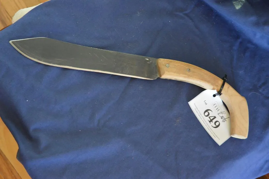 Knife Used To Cut Snow Blocks For Building An Igloo. Waring Sharp.