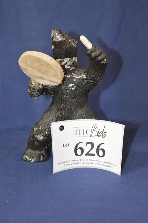 Polar Bear (Nanuq) Drumdancer, (Qilaujjaqtuq -Does A Drumdance)