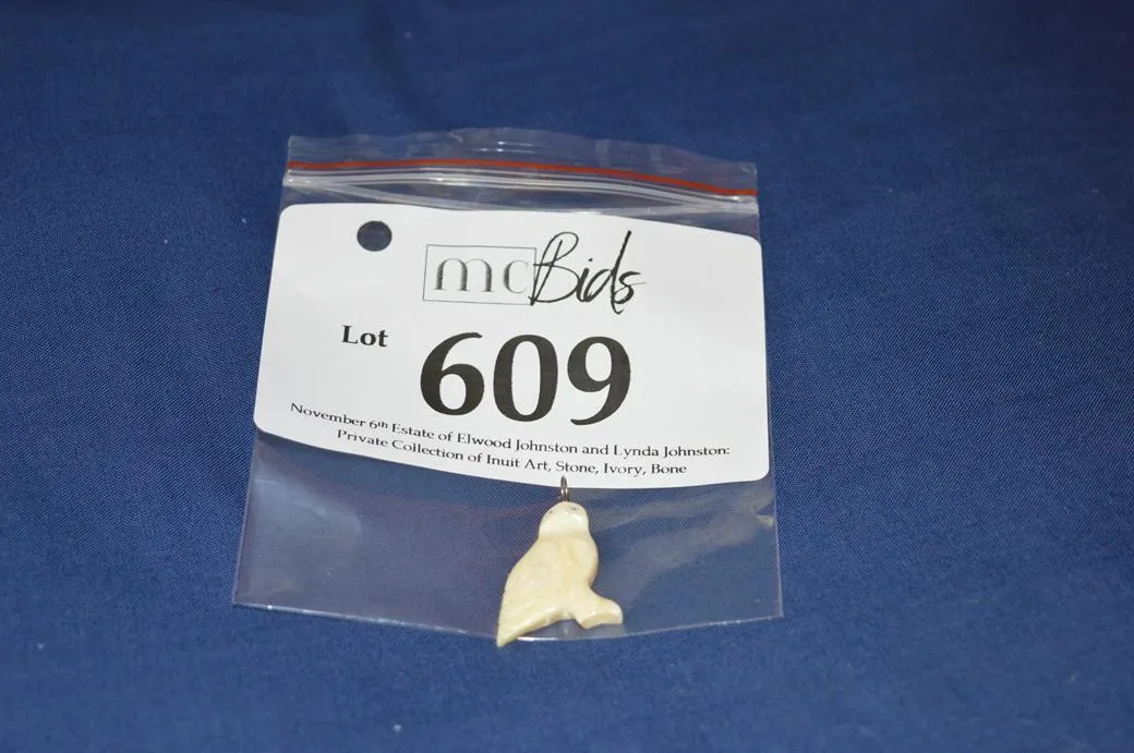 Owl (Upik), Polished Bone