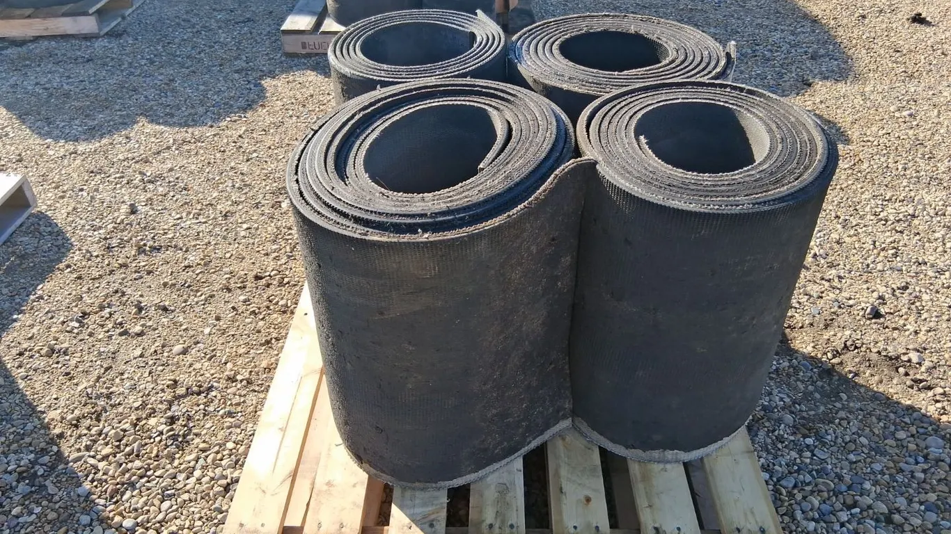 4- Rolls of Belting 23-24" Wide