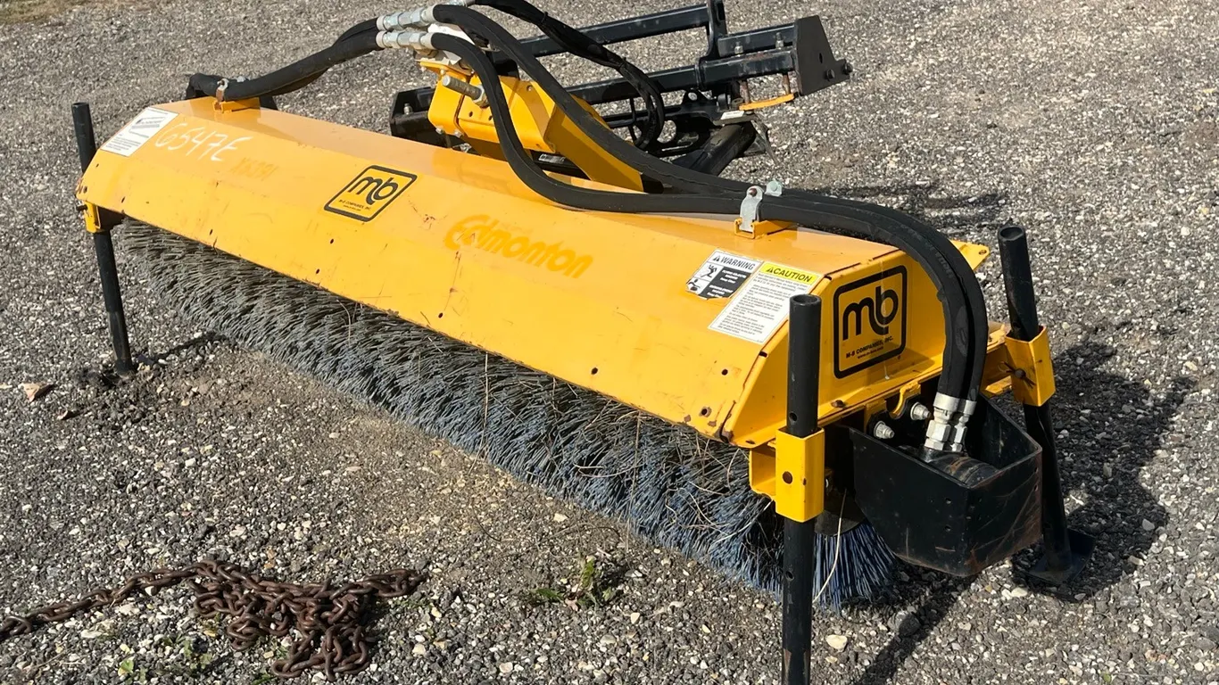 MB Hydraulic Sweeper Attachment