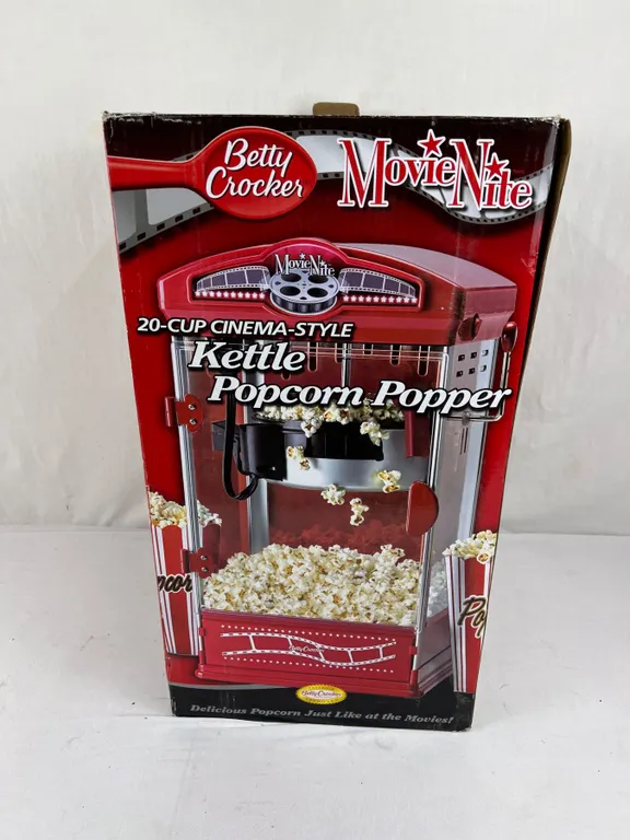 Betty Crocker 20-Cup Cinema-Style Kettle Popcorn Popper