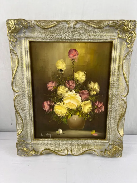 Floral Painting by L. Hope