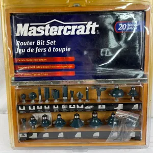 Mastercraft 20 Piece Router Bit Set