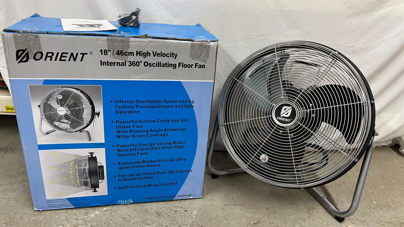 Orient Oscillating Floor Fan