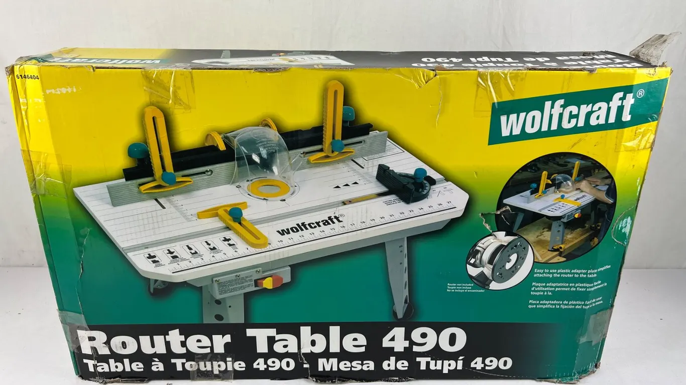 Wolfcraft Router Table 490