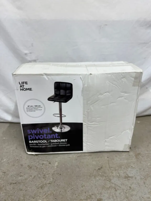 Life at Home Swivel Bar Stool