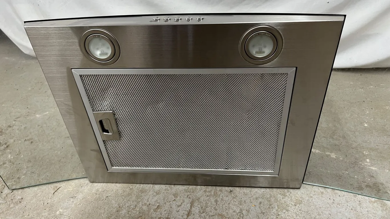 Glass Overhead Stove Vent