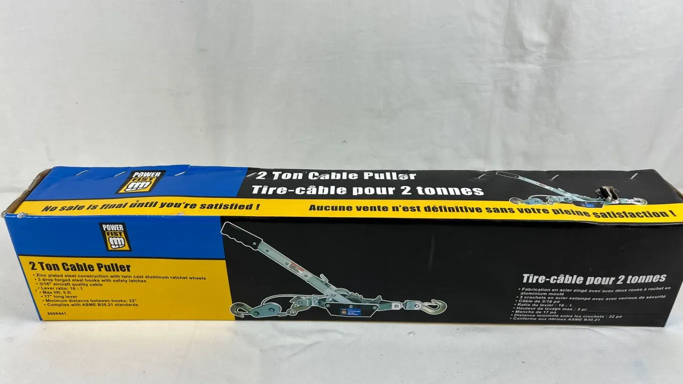 Power Fist 2 Ton Cable Puller