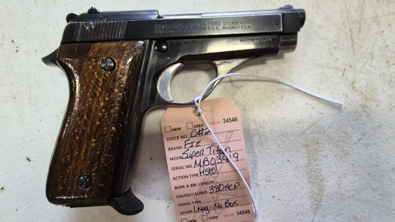 FIE Super Titan .380ACP Pistol