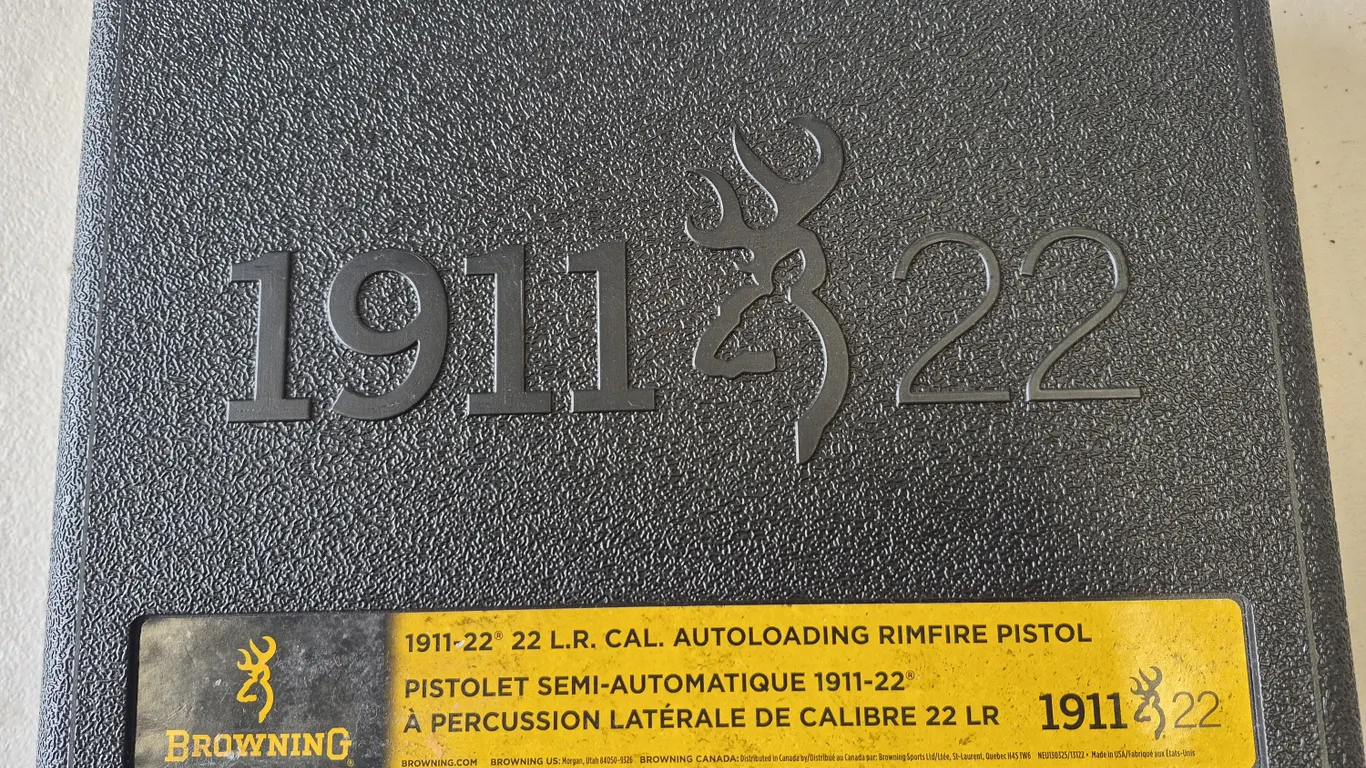 Browning 1911 Black Label 22 Pistol