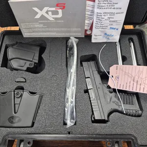 Springfield Armory XDS 45  45ACP Pistol. Case, 2 mags, 2 holsters all literatures, lock and key, never fired