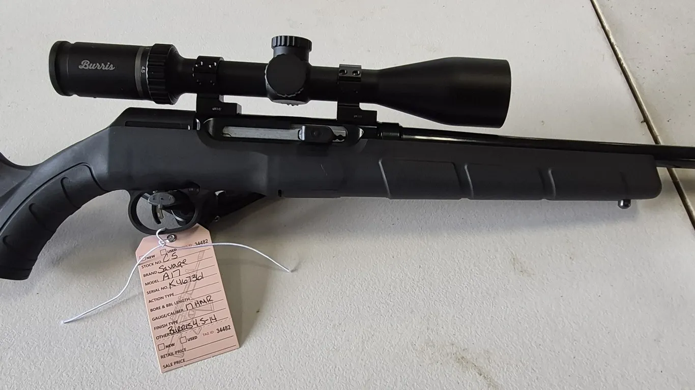 Savage A-17 17HMR