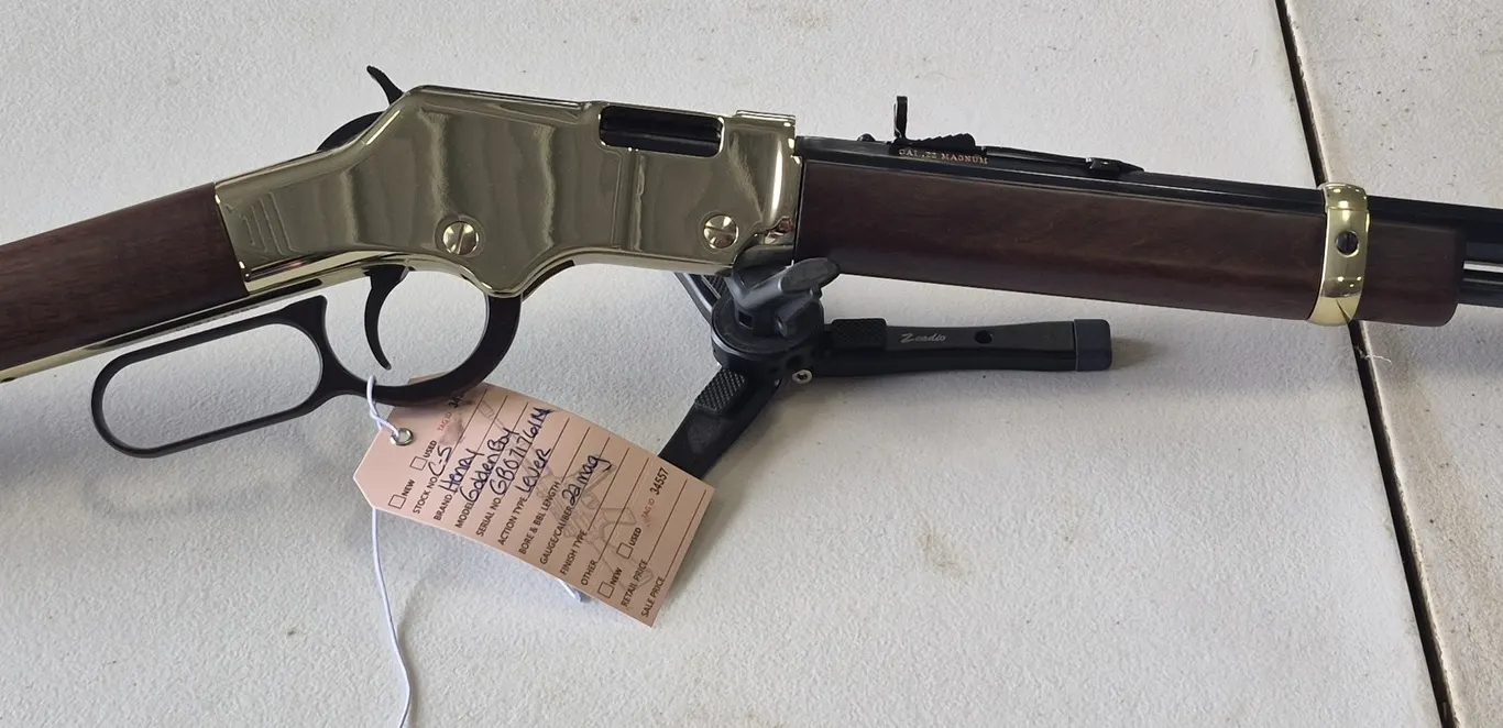 Henry Repeating Arms Golden Boy - 22mag!