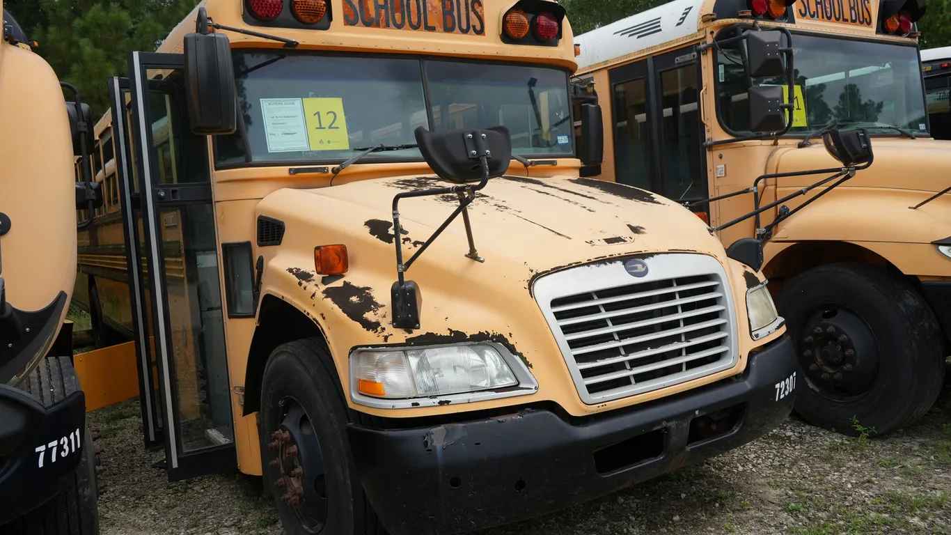 2012 Blue Bird School Bus - Will Need to be Towed
