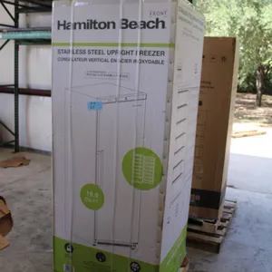 Hamilton Beach Stainless Steel Upright Freezer