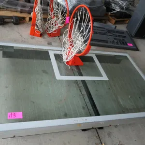 Basketball Backboard and Basketball Hoop