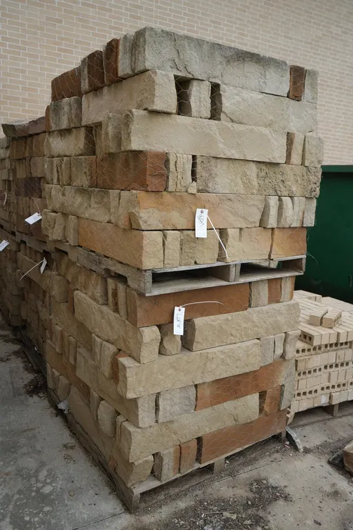 Assorted Chopped Stone & Landscape Bricks