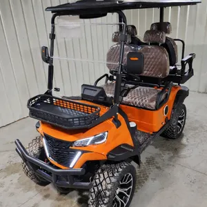 Off-Road Golf Cart - 4 Seat (Unassembled) - Orange