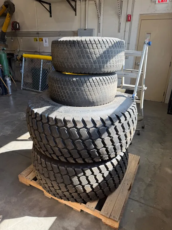 Take Off Tires From JD 4066R