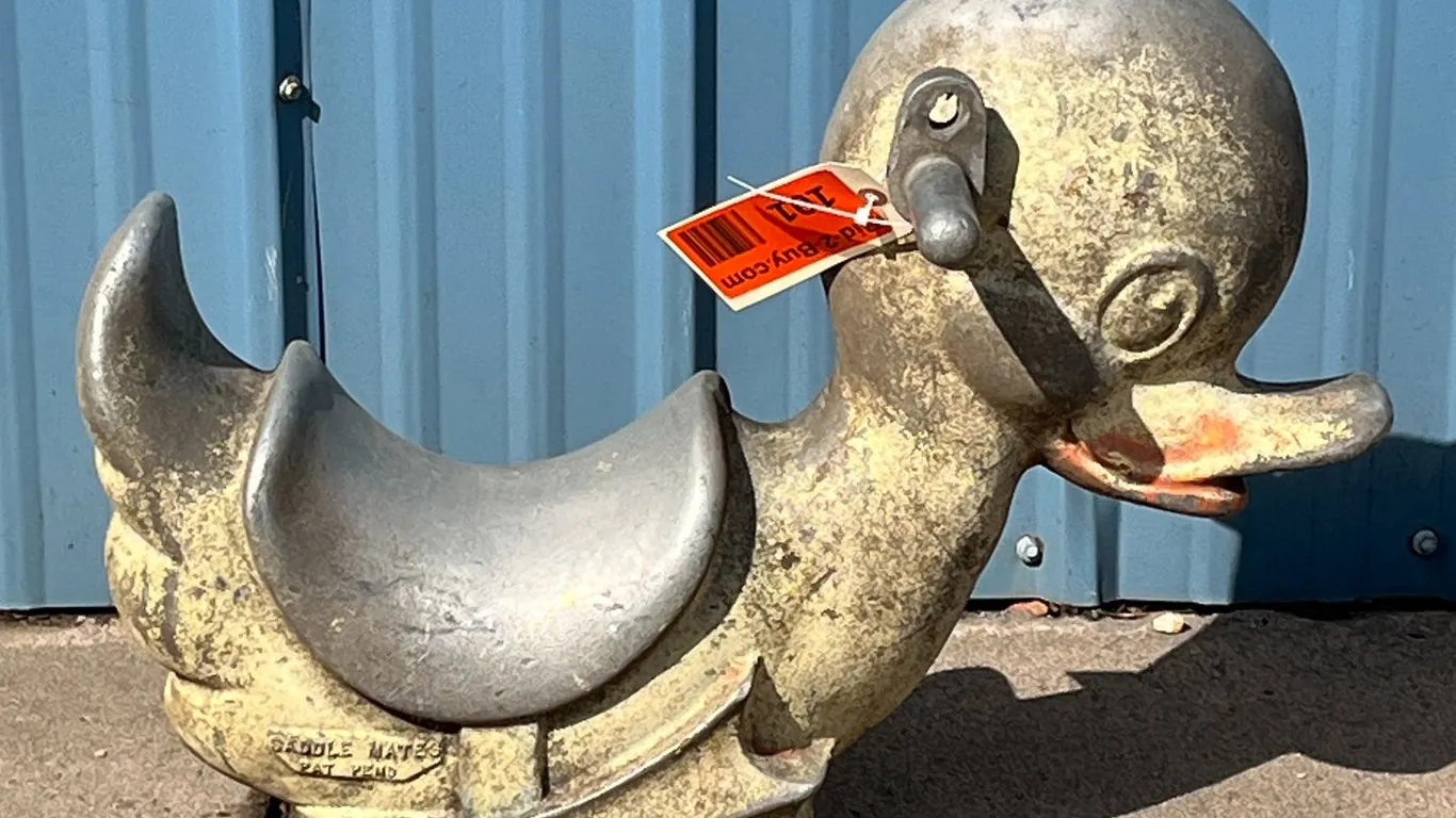 Vintage Saddle Mates Duck Playground Equipment