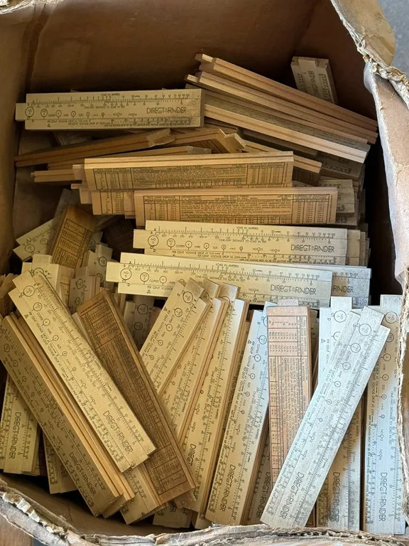 Box of Direct Finder Electrical Gauges