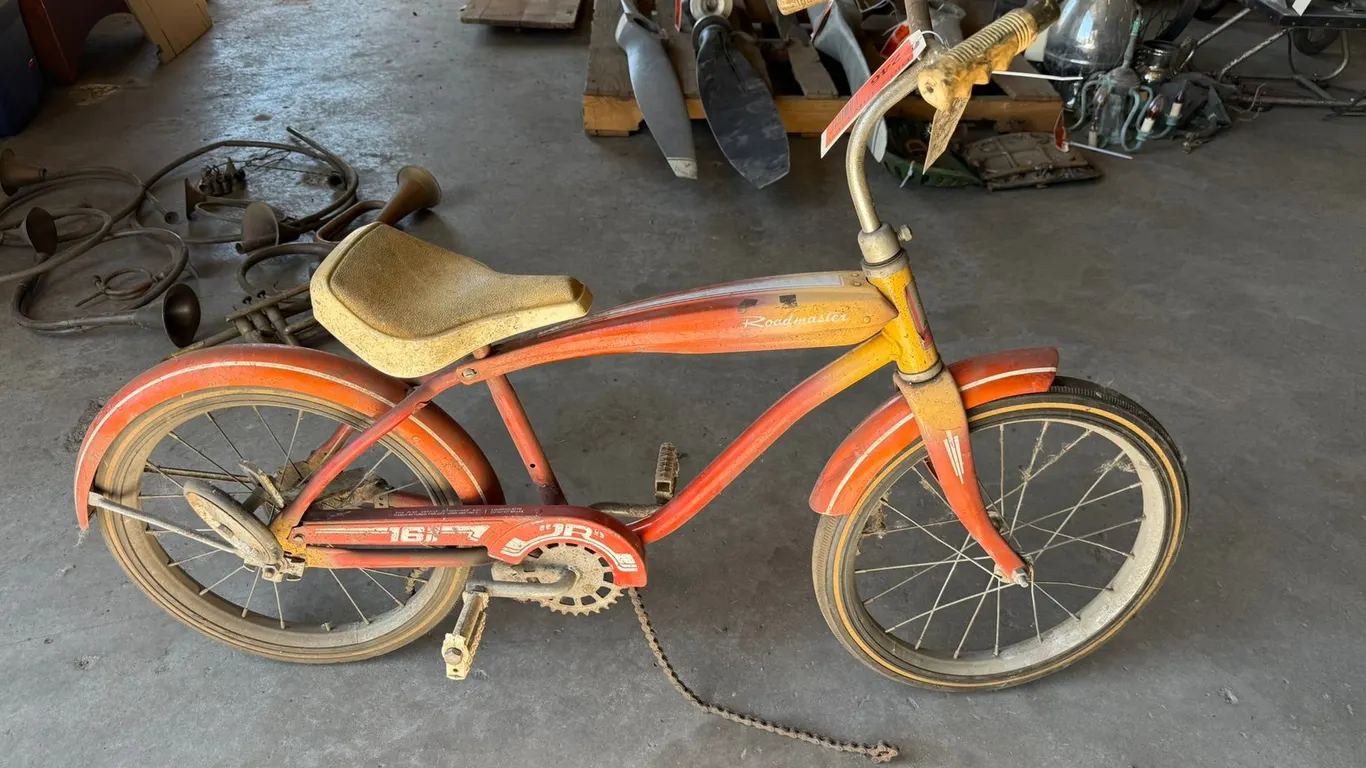 Vintage AMF Roadster Kids Bike with Training Wheels