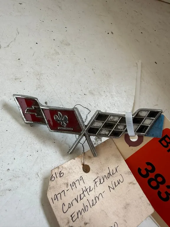 Vintage Corvette Fender Emblem