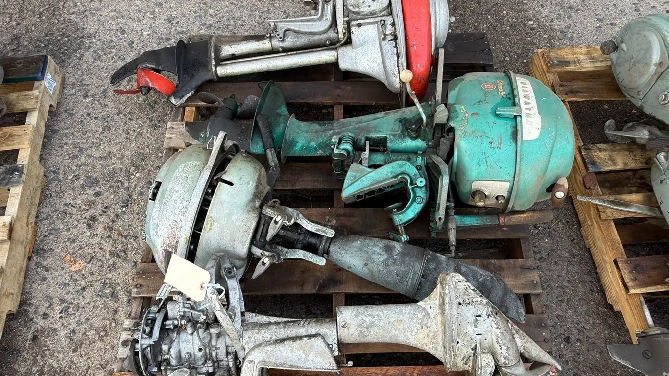 (4) Vintage Boat Motors (1930-1970)