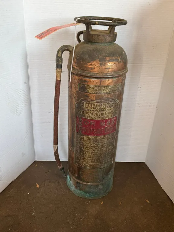 Vintage Automatic Fire Extinguisher