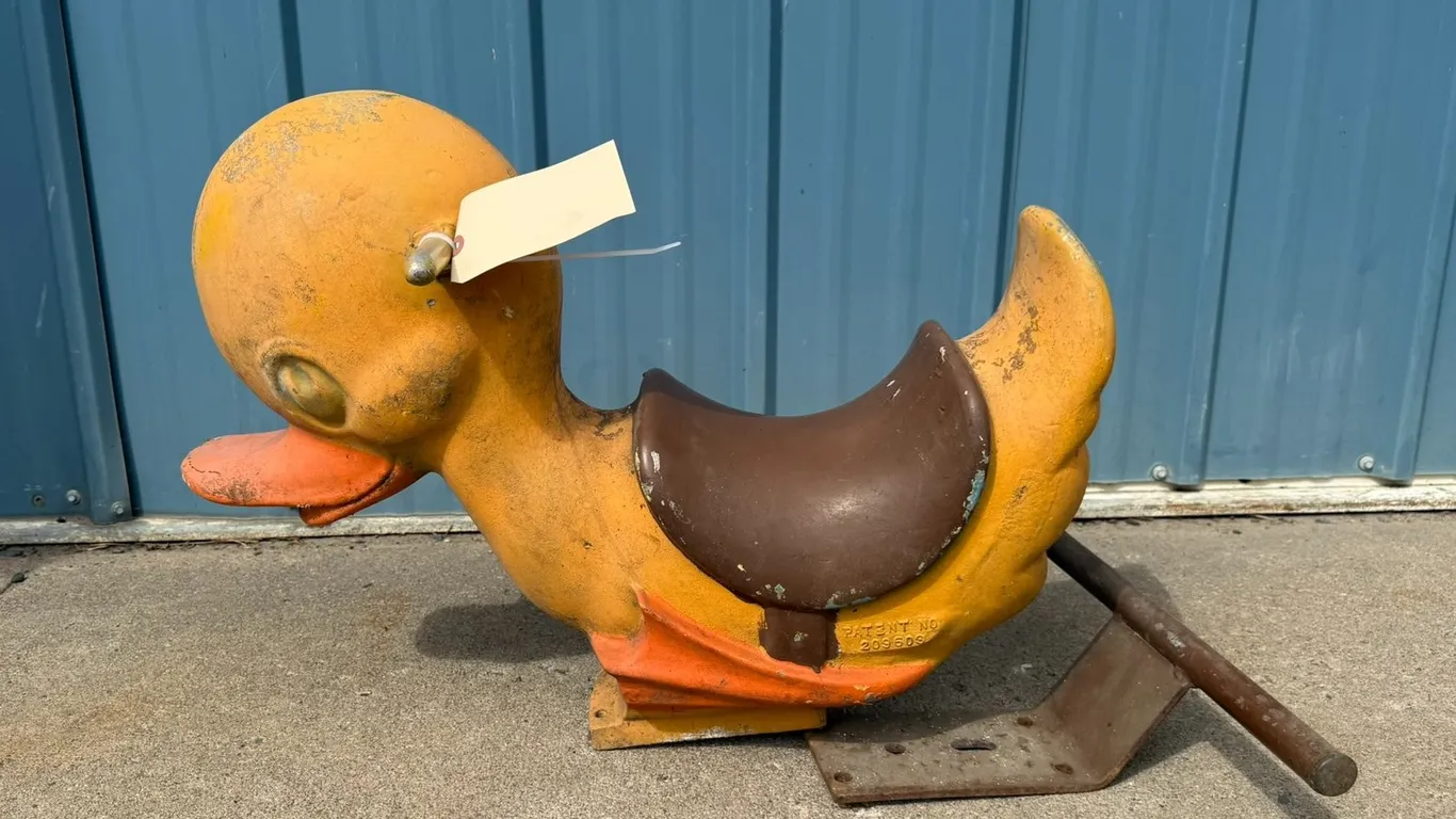 Vintage Saddle Mates Duck Playground Equipment