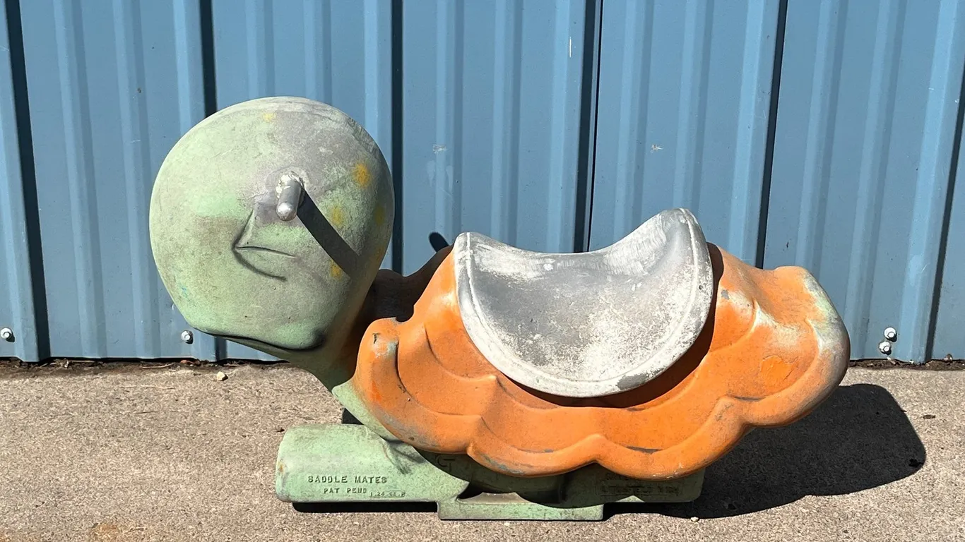 Saddle Mates Turtle Playground Equipment