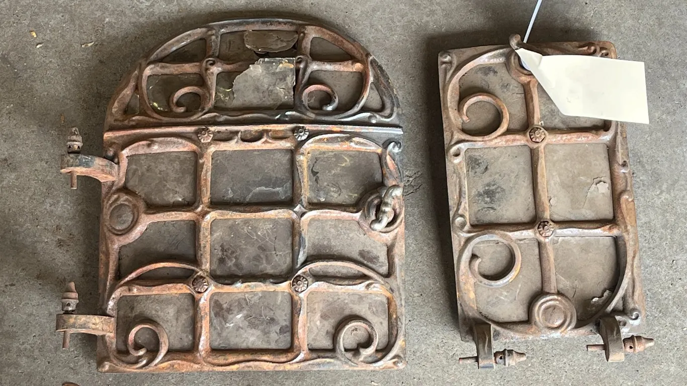 (2) Furnace Doors